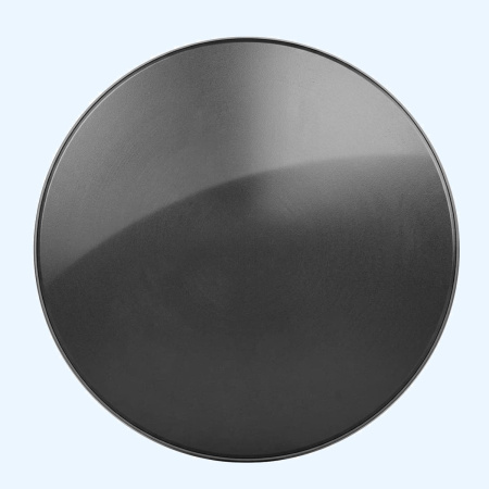 100 Matt black glass Ratio Design Seicoi Накладной вентилятор тонкий